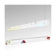 ASD 4ft LED Linear Stairwell Strip Light Fixture with Motion Sensor and Emerg...