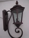 Wakefield 1-Light Outdoor Wall Lantern Walnut Patina Savoy House