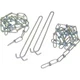 Lithonia Lighting Hc36 M12 Chain Hanging Kit, Industrial Strips, Pk2