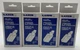 Lot of 4 Halo Lazer Track Lighting LZR201P White Live End Connector Cooper 
