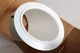 Juno 604W-WH 604 WWH 6'' Round Baffle Trim for 30-45 Degree Slope Ceilings NEW