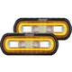 RIGID SR-L SERIES OFF-ROAD SPREADER POD AMBER HALO PAIR (set of 2) SURFACE...