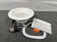 NORA Lighting ONYX White Recessed Trim, Retro Style 4'' LED (LOT OF 6)