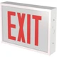 LITHONIA LIGHTING TCE RG EL M4 Exit Sign,LED,Red/Green,12" D,8-7/8" H 811D18