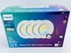 Philips 5/6 LED Recessed Downlight 4 Pack 75W Eq Dimmable Wet Rated CRI90