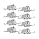 TORCHSTAR 8-Pack 6 Inch Shallow New Construction Recessed Lighting Housing, I...