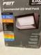 Feit S13CWPK5CCTLSBZ LED Wall Pack: 4000/6000/8000 Lumens, 5CCT, Bronze, Dusk-Da