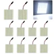 GLL Super White 5050 48-SMD LED Panel Dome Lamp Auto Car Interior Reading Pla...
