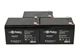 Raion Power 12V 12Ah Battery For SigmasTek SP12-12HR - 3 Pack