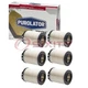 6 pc Purolator TECH TA35556 Air Filters for XA5556 WAF1624 VA5556 VA181 sf
