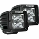 Rigid Industries D-Series Midnight Edition - Spot Lights - Set of 2 - 202213BLK