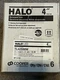 Halo Recessed TL42SMW 2" Square Pinhole Trim, Matte White Flange 