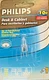 PHILIPS G4 T3 Halogen lamp Bulb, 10w, BC10W/T3/12V CAPSULE, NEW