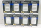 EATON Lot of 8 NEW 120-Volt LED In-Wall Steplights Louvered White - 7739W-BX-LW
