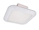 Lithonia Lighting Outdoor Soffit Canopy Light Polycarbonate Frosted Lens White