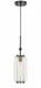 Cal Lighting Natchez Two-Tone Metal & Glass Mini Pendant with Edison Bulb Includ