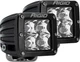 Rigid Industries 202213 D-Series PRO LED Light, Spot Optic, Surface Mount, Pair