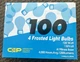 CEP 5903FR 100 Watt Frosted Rough Service Bulb 130v 1200 Lumens A19 Base 4000hrs
