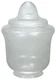 Formed Plastics FP107-8PCC Clear Polycarbonate Post Globe New