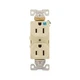 Eaton Wiring Devices WRBR15V - Recp WR Duplex 15A 125V 2P3W Str B&S IV - 1EA