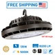 SLG 135W LED UFO High Bay 19200 Lm 5000K 120-277V 120&deg; Wide Bronze 9 inch IP65