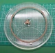 OEM GE Microwave Turntable Glass Tray  & Support WB49X10129 WB06X10705.
