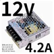 100% Test 1pcs New MEAN WELL Switching Power Supply LRS-50-12 12V 4.2A