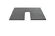 Lightolier 6060BK End Feed Canopy Kit, Matte Black Flush Mount