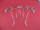 GE Cooktop Burner Tube w/Orifice Bracket Set 5, WB28T10134 WB28X22761 WB28T10125