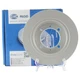 Hella Pagid 260mm Rear Coated Solid Disc Brake Rotor For Volvo S40 V40