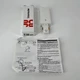 Juno T38WH Trac-Master Track Light End Feed Connector, White - NEW