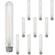 Bulbrite 10 Pack 776724, 4.5 W, T8, E12 450 Lumens, 3000K LED4T8/30K/FIL/3