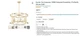 Hunter Fan Company 19960 Astwood Chandelier, 21x26x26, Alturas Gold