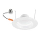 Keystone Aviva 6" Recessed Downlight - Power and CCT Select 1260Lms Smooth Trim