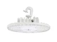 Trace-Lite Round Slim LED High Bay Light,  Power/Color Switchable Dimming, White