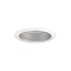 JUNO LIGHTING 204 HZWH RcssdDwnltTrim,5in,Wht/Slv,Open,Srs204 45DL56