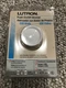 LUTRON ROTARY PUSH ON /OFF DIMMER! 600 WATTS D-603PH-WH 3 WAY SWITCH! BRAND NEW!