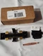 Miniature Trac Master Light Connector Straight Juno T23BL  244WWC Black NIB 003