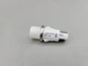 New Industrial Devices 1090F35 White Panel Mount Indicator Light Chrome Bezel 1W