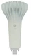 GE LED Lightbulb, 18.5 watt, PL, 4-pin, (GX24q) base, 3500K, Ballast