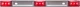 Optronics Led Bar 14.25" Red Mini 9D Ss 3 Lght Bar 3 Diode Ss Base