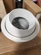Lightolier 1122WH Step Baffle Eyeball White Trim Small Damage