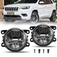 For Ford PAIR LED Fog Lights Driving Lamps With H11 Bulbs 110W Right & Left Side