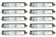 (case of 10) GE 75950 - GEC225MVPS-A CFL UltraStart High Lumen Biax Electronic