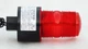 NOS TOMAR ELECTRONICS 490S-120T MICROSTROBE XENON FLASHING AMBER STROBE LIGHT