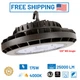 SLG 175W UFO High Bay Wide Distribution 25000Lm 4000K Dark Bronze 120-277V 9"