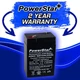 PowerStar ELB06042 6V 5Ah Emergency Light Replacement Battery for Lithonia