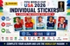 2026 Panini FIFA World Cup Stickers USA Edition #MEX - #SCO - Pick Your Stickers