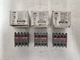 LOT OF 3 PCS ABB CA5-22E AUXILIRY CONTACT ADD ON CONTACTOR 2NO 2NC 16AMP FREE
