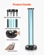 UV Light, 110W Ultraviolet Lamp with Ozone Purifier, School